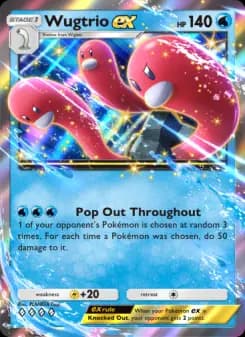 Carta Wugtrio ex