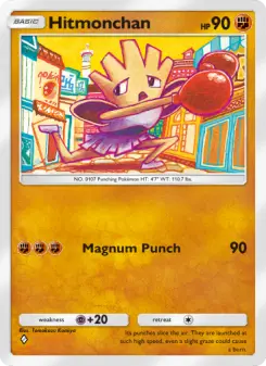 Carta Hitmonchan