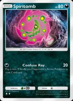 Carta Spiritomb