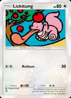Carta Lickitung