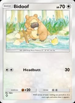 Carta Bidoof