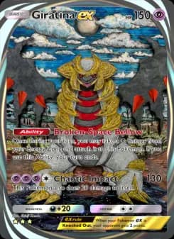 Carta Giratina ex
