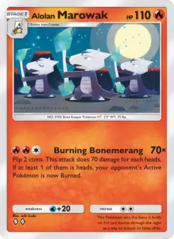 Carta Alolan Marowak