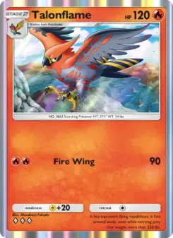 Carta Talonflame