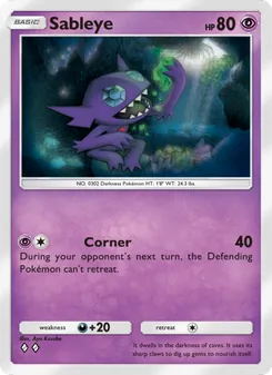 Carta Sableye