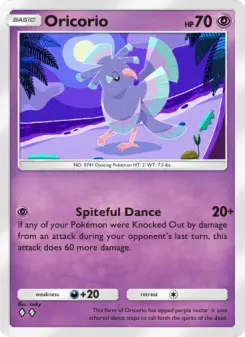 Carta Oricorio