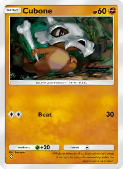 Carta Cubone