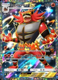 Carta Incineroar ex