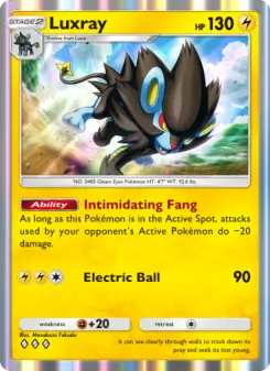 Carta Luxray