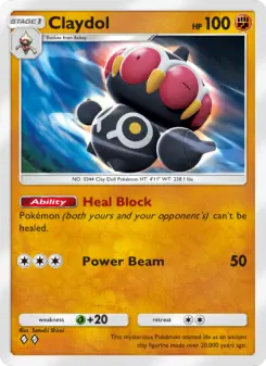 Carta Claydol