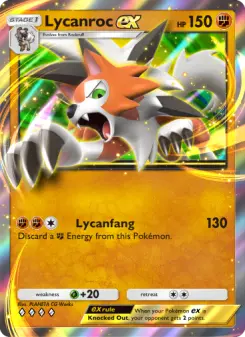 Carta Lycanroc ex