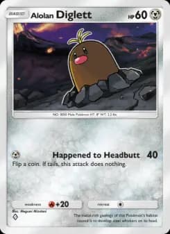 Carta Alolan Diglett