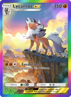 Carta Lycanroc ex