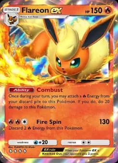 Carta Flareon ex