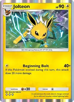 Carta Jolteon