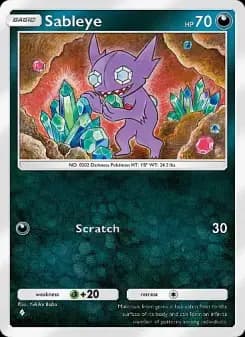 Carta Sableye