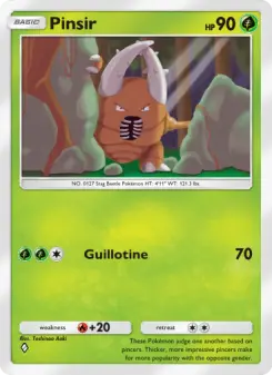 Carta Pinsir