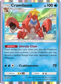 Carta Crawdaunt
