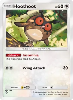 Carta Hoothoot