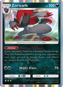 Carta Zoroark