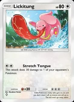 Carta Lickitung