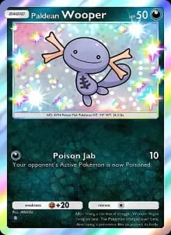 Carta Paldean Wooper