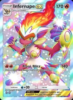 Carta Infernape ex