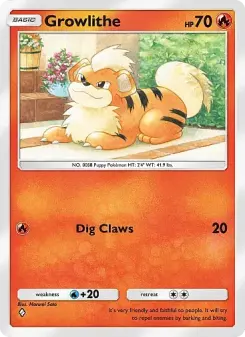 Carta Growlithe