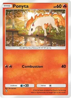 Carta Ponyta