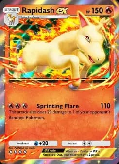 Carta Rapidash ex