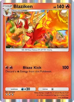 Carta Blaziken