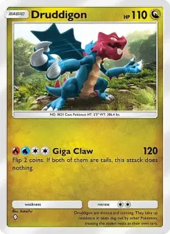 Carta Druddigon