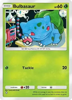 Carta Bulbasaur