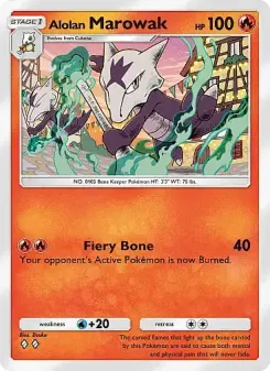 Carta Alolan Marowak