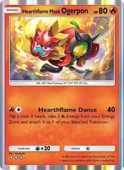 Carta Hearthflame Mask Ogerpon
