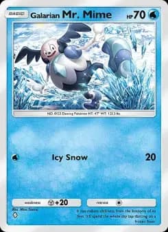 Carta Galarian Mr. Mime