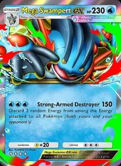 Carta Mega Swampert ex