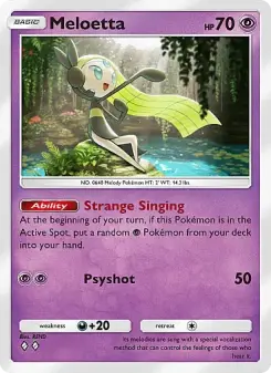 Carta Meloetta