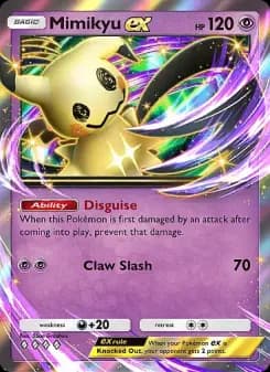 Carta Mimikyu ex