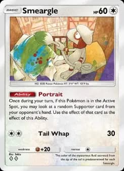 Carta Smeargle