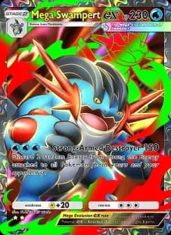 Carta Mega Swampert ex