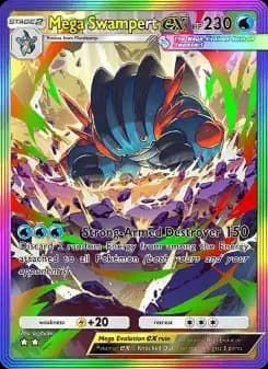 Carta Mega Swampert ex