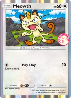 Carta Meowth