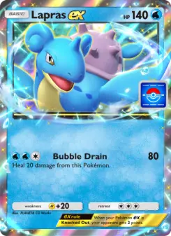 Carta Lapras ex
