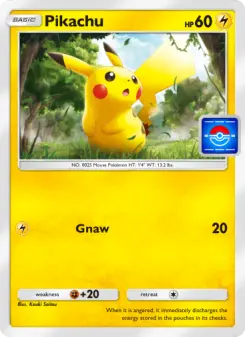 Carta Pikachu