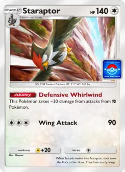 Carta Staraptor