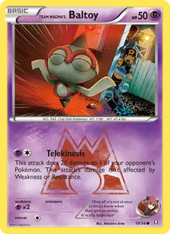 Carta Team Magma's Baltoy