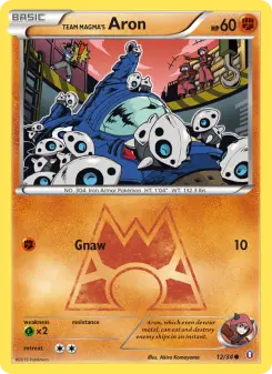 Carta Team Magma's Aron