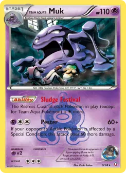 Carta Team Aqua's Muk