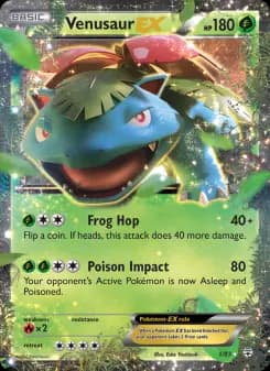 Carta Venusaur EX